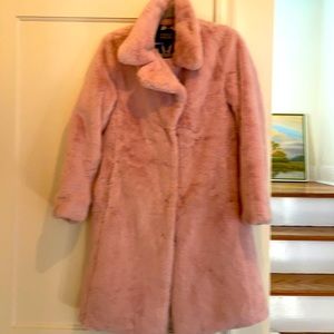 Badgley Mischka Faux Fur Coat